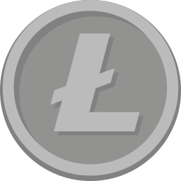 Cryptocurrency Litecoin Token Logo