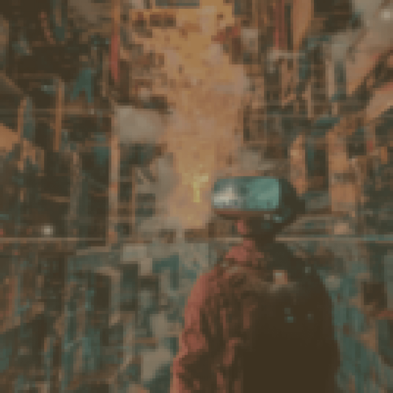 metaverse virtual reality fading