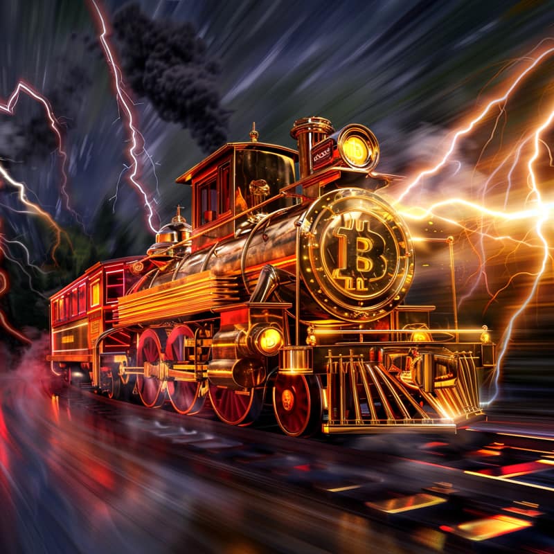 speeding electrifying Bitcoin classic train