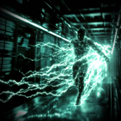 electrifying spectral figure in blockchain system